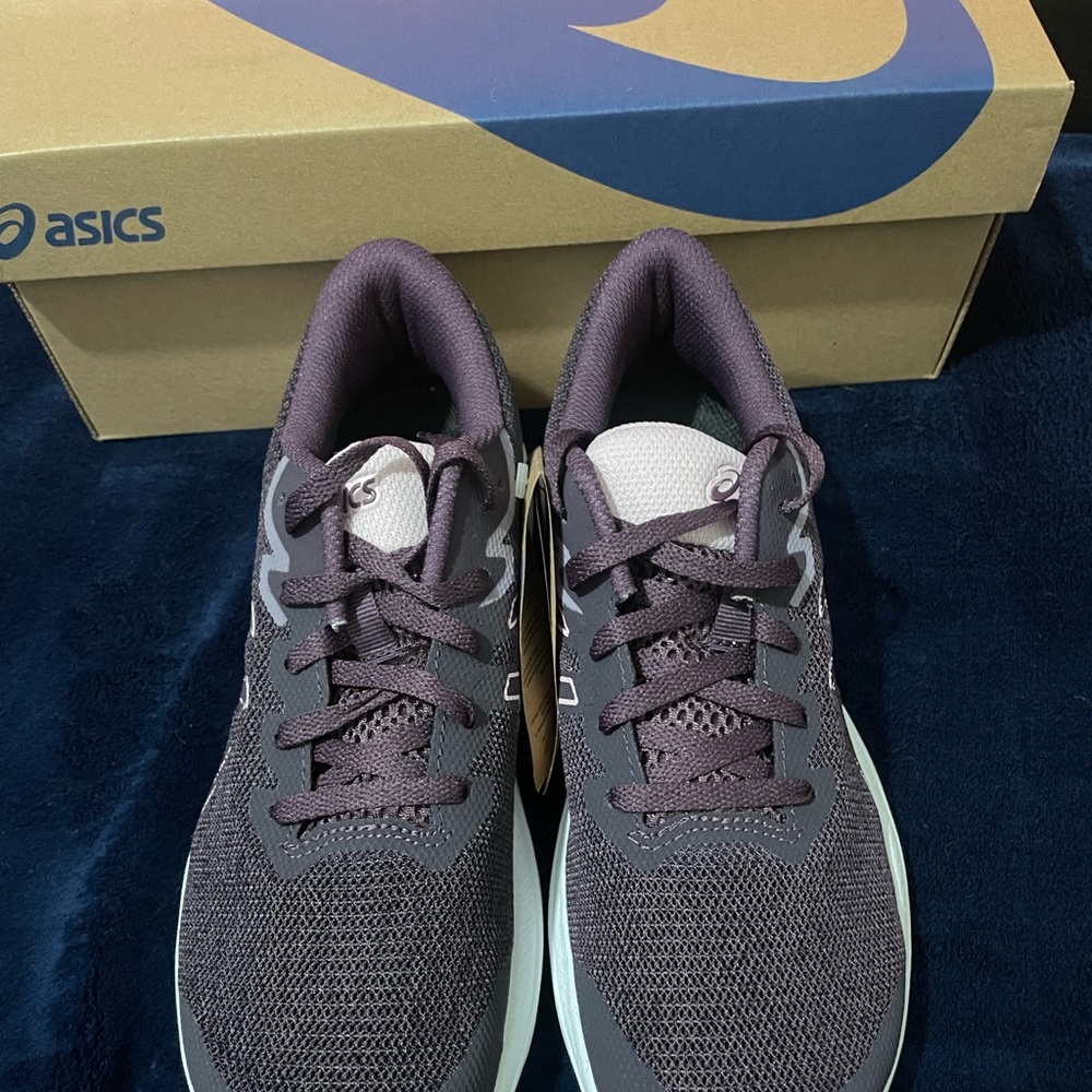 Asics Dark Purple Athletic Sneakers